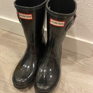 Hunter rain boots size 7